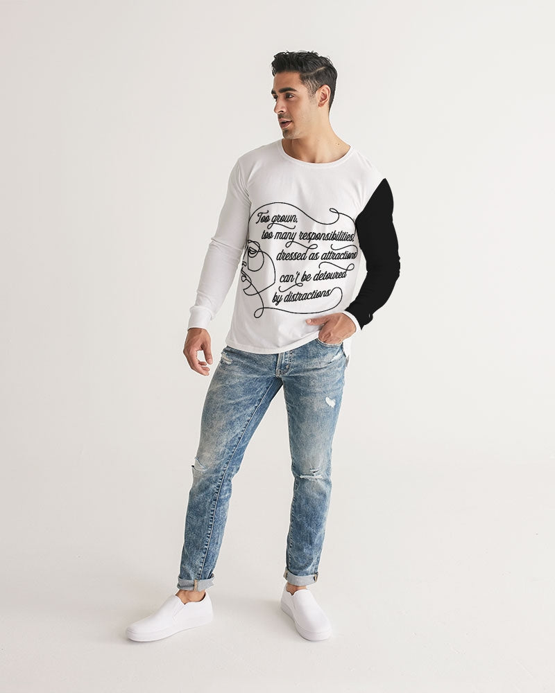 Too Grown Men's Long Sleeve Tee