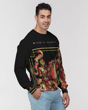 Ride into your adventure Men's Classic French Terry Crewneck Pullover